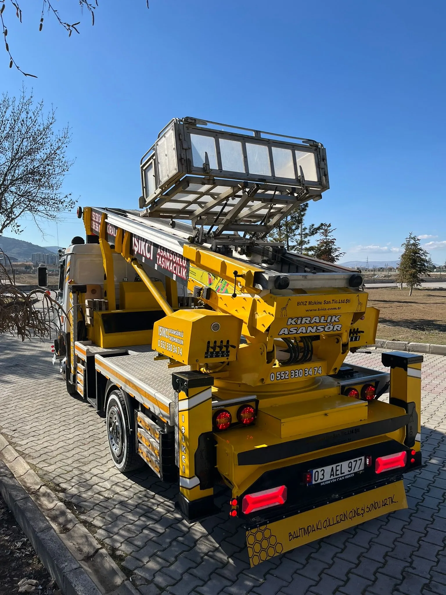 Sandıklı Mobil Asansör